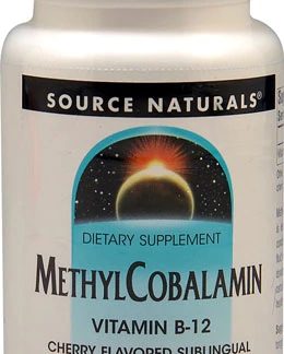 Source Naturals MethylCobalamin Vitamin B12 Cherry -- 5 mg - 120 Lozenges