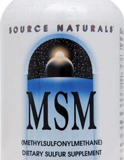 Source Naturals MSM with Vitamin C -- 750 mg - 240 Tablets