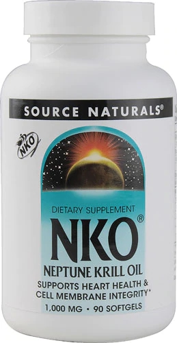 Source Naturals NKO® Neptune Krill Oil -- 1000 mg - 90 Softgels
