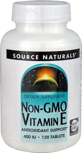Source Naturals Non-GMO Vitamin E -- 400 IU - 120 Tablets