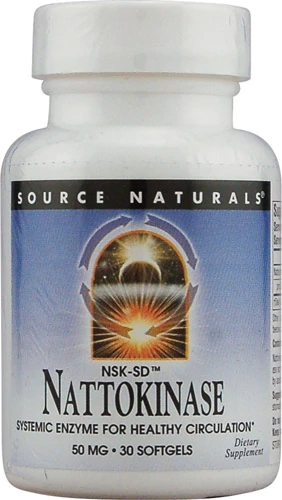 Source Naturals NSK-SD™ Nattokinase -- 50 mg - 30 Softgels