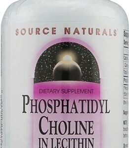Source Naturals Phosphatidyl Choline In Lecithin -- 420 mg - 90 Softgels