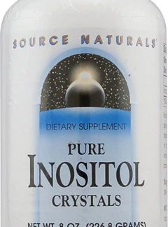 Source Naturals Pure Inositol Crystals -- 600 mg - 8 oz