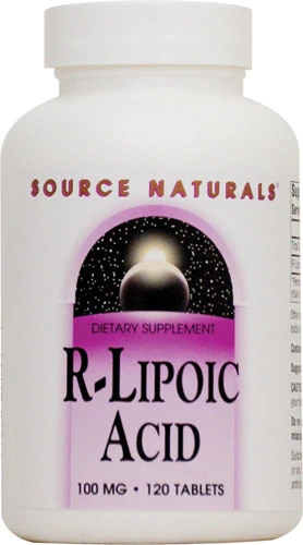 Source Naturals R-Lipoic Acid -- 100 mg - 120 Tablets