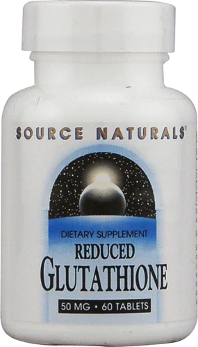 Source Naturals Reduced Glutathione -- 50 mg - 60 Tablets