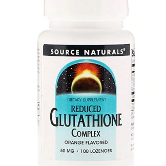 Source Naturals Reduced Glutathione Complex Orange -- 50 mg - 100 Lozenges
