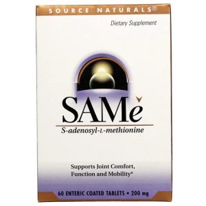 Source Naturals SAMe -- 200 mg - 60 Enteric Coated Tablets