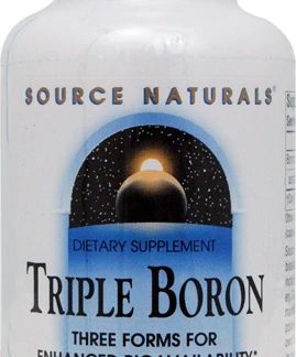 Source Naturals Triple Boron -- 3 mg - 200 Capsules