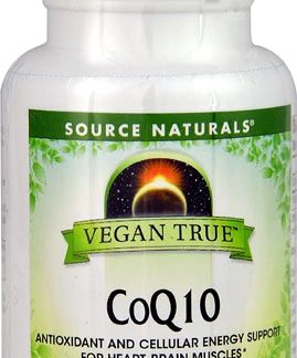 Source Naturals Vegan True™ CoQ10 -- 100 mg - 30 VegiGels