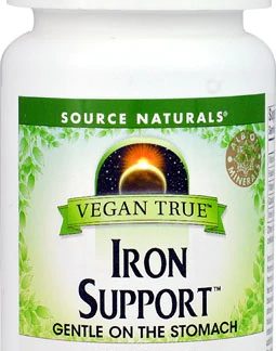 Source Naturals Vegan True™ Iron Support™ -- 180 Tablets