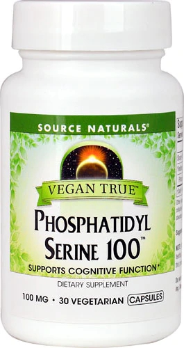 Source Naturals Vegan True™ Phosphatidyl Serine 100™ -- 100 mg - 30 Vegetarian Capsules