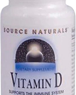 Source Naturals Vitamin D-3 -- 400 IU - 200 Tablets