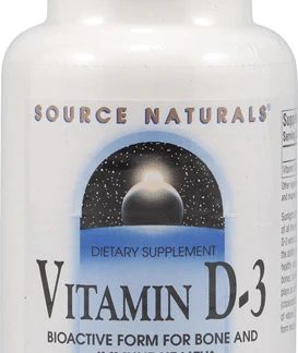 Source Naturals Vitamin D-3 -- 5000 IU - 120 Capsules
