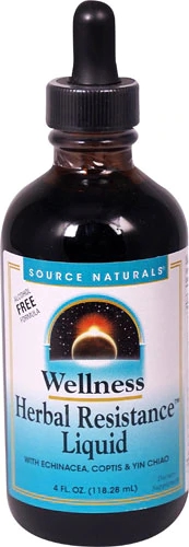 Source Naturals Wellness Herbal Resistance™ Liquid Alcohol Free -- 4 fl oz