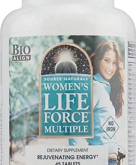 Source Naturals Women's Life Force® Multiple No Iron -- 45 Tablets
