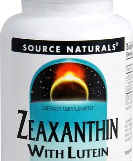 Source Naturals Zeaxanthin with Lutein -- 10 mg - 60 Capsules