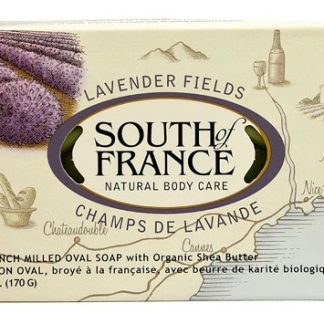South of France French Milled Oval Soap Lavender Fields -- 6 oz