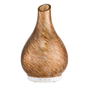 SpaRoom Bliss Metallic Glass Essential Oil Diffuser Gold -- 1 Diffuser