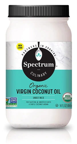 Spectrum Culinary Organic Virgin Coconut Oil Unrefined -- 14 fl oz
