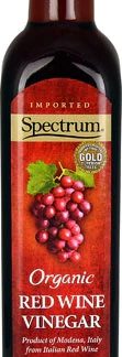 Spectrum Imported Organic Red Wine Vinegar -- 16.9 fl oz
