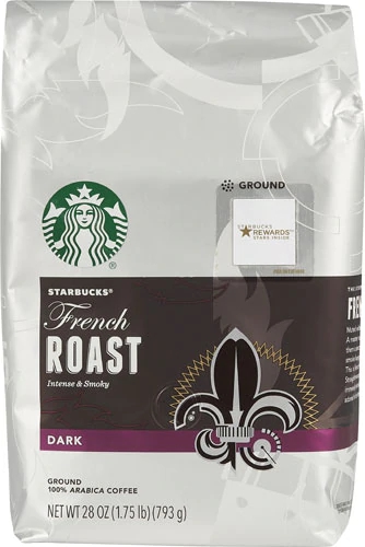 Starbucks Ground Coffee Dark Roast French Roast -- 28 oz