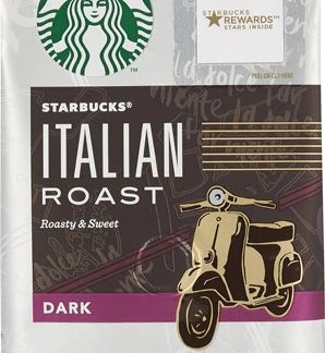 Starbucks Ground Coffee Dark Roast Italian Roast -- 12 oz