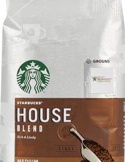 Starbucks Ground Coffee Medium Roast House Blend -- 20 oz
