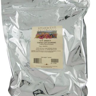 Starwest Botanicals Organic Comfrey Leaf Cut and Sifted -- 1 lb