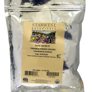 Starwest Botanicals Organic Cinnamon Powder -- 1 lb