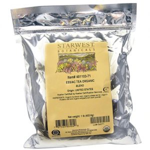 Starwest Botanicals Organic Essiac Tea Blend -- 1 lb