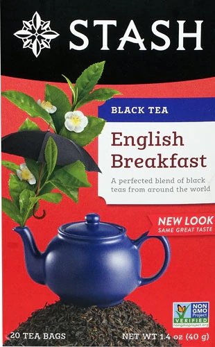 Stash Black Tea English Breakfast -- 20 Tea Bags
