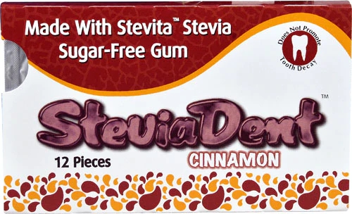 Stevita SteviaDent™ Cinnamon -- 12 Pieces