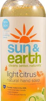 Sun & Earth Natural Hand Soap Light Citrus -- 16 fl oz