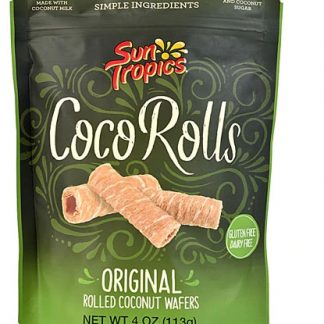 Sun Tropics Coco Rolls Wafers Gluten & Dairy Free Original -- 4 oz