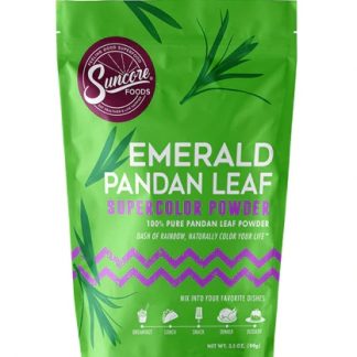 Suncore Foods Emerald Pandan Leaf Super Color Powder -- 3.5 oz