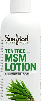 SunFood MSM Lotion Tea Tree -- 8 fl oz