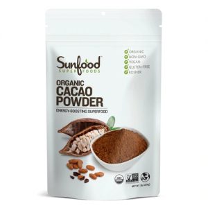 SunFood Organic Cacao Powder -- 1 lb