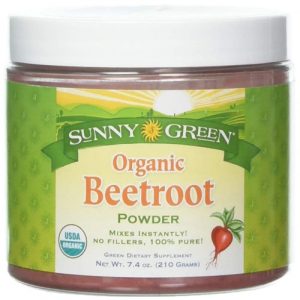 Sunny Green Organic Beetroot Powder Dietary Supplement -- 7.4 oz