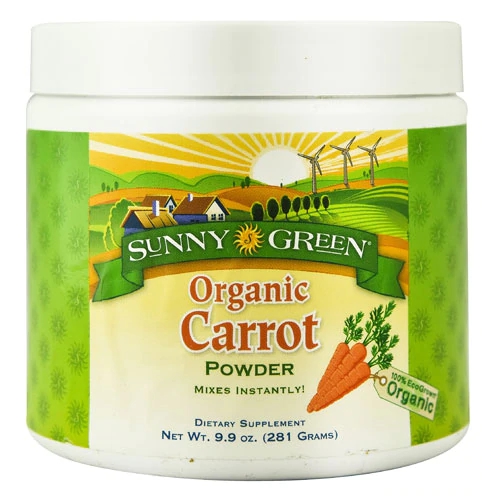 Sunny Green Organic Carrot Powder -- 9.9 oz