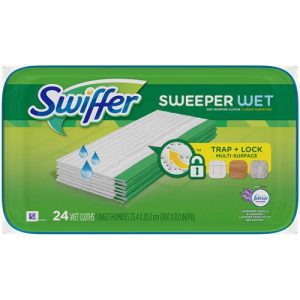Swiffer Sweeper Wet Mopping Cloths -- 24 Cloths