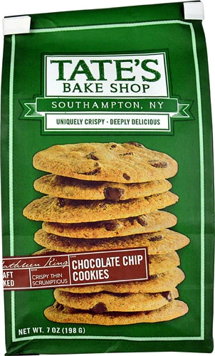 Tate's Bake Shop Cookies Chocolate Chip -- 7 oz