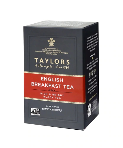 Taylors of Harrogate Black Tea English Breakfast -- 50 Tbsp.