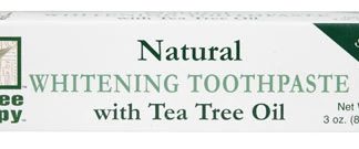 Tea Tree Therapy Natural Whitening Toothpaste -- 3 oz