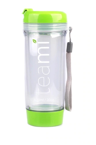Teami Double Layered Tea Tumbler Green -- 20 oz