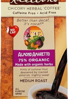 Teeccino Herbal Coffee Alternative Almond Amaretto -- 11 oz