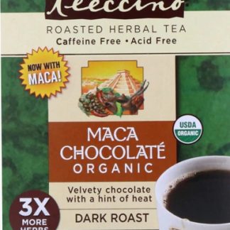Teeccino Organic Roasted Herbal Tea Maca Chocolate -- 10 Tea Bags