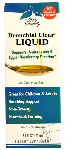 Terry Naturally Bronchial Clear™ Liquid -- 3.4 fl oz