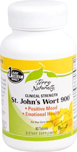 Terry Naturally Clinical Strength St. John's Wort 900™ -- 60 Tablets