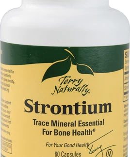 Terry Naturally Strontium -- 60 Capsules