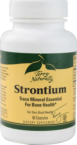 Terry Naturally Strontium -- 60 Capsules